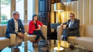 Silvia Orriols (Aliança de catalana) y Jordi Rull (Junts), partidos que han puesto la cuestión sobre la mesa.