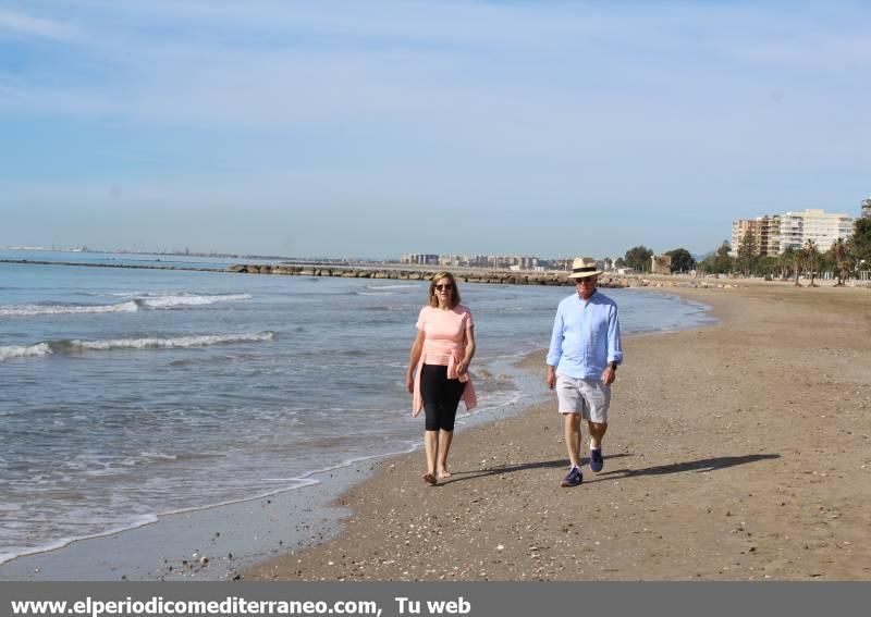 Castellón sale a pasear y practicar deporte