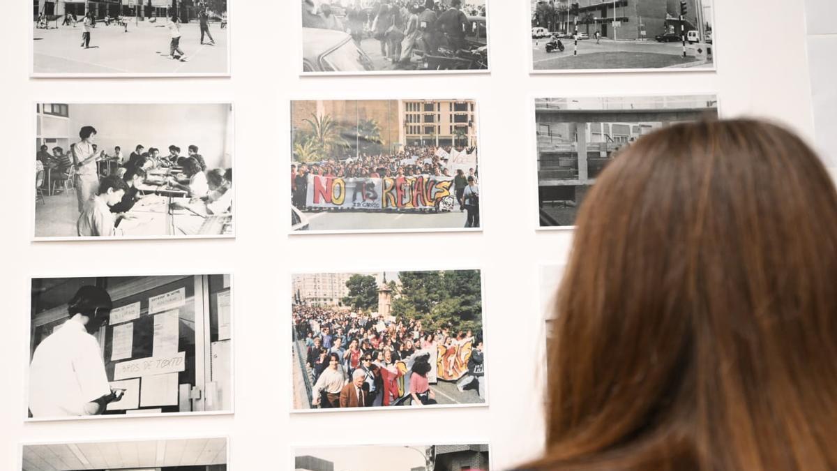 El instituto de Carrús, en Elche, inaugura una exposición por sus 50 años