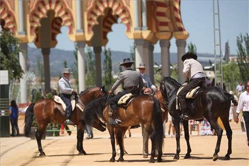 A caballo por El Arenal