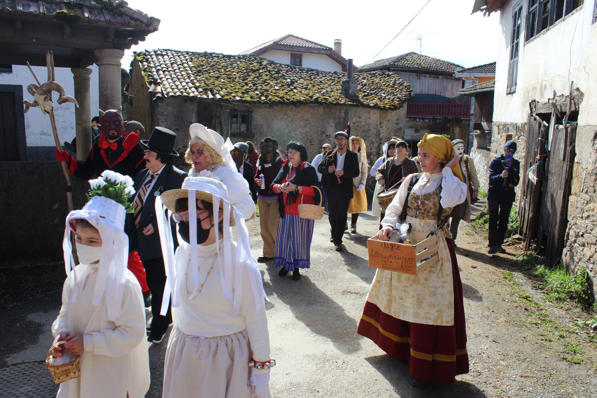 Los guilandeiros vuelven a tomar Tineo: "Había muchas ganas de regresar"