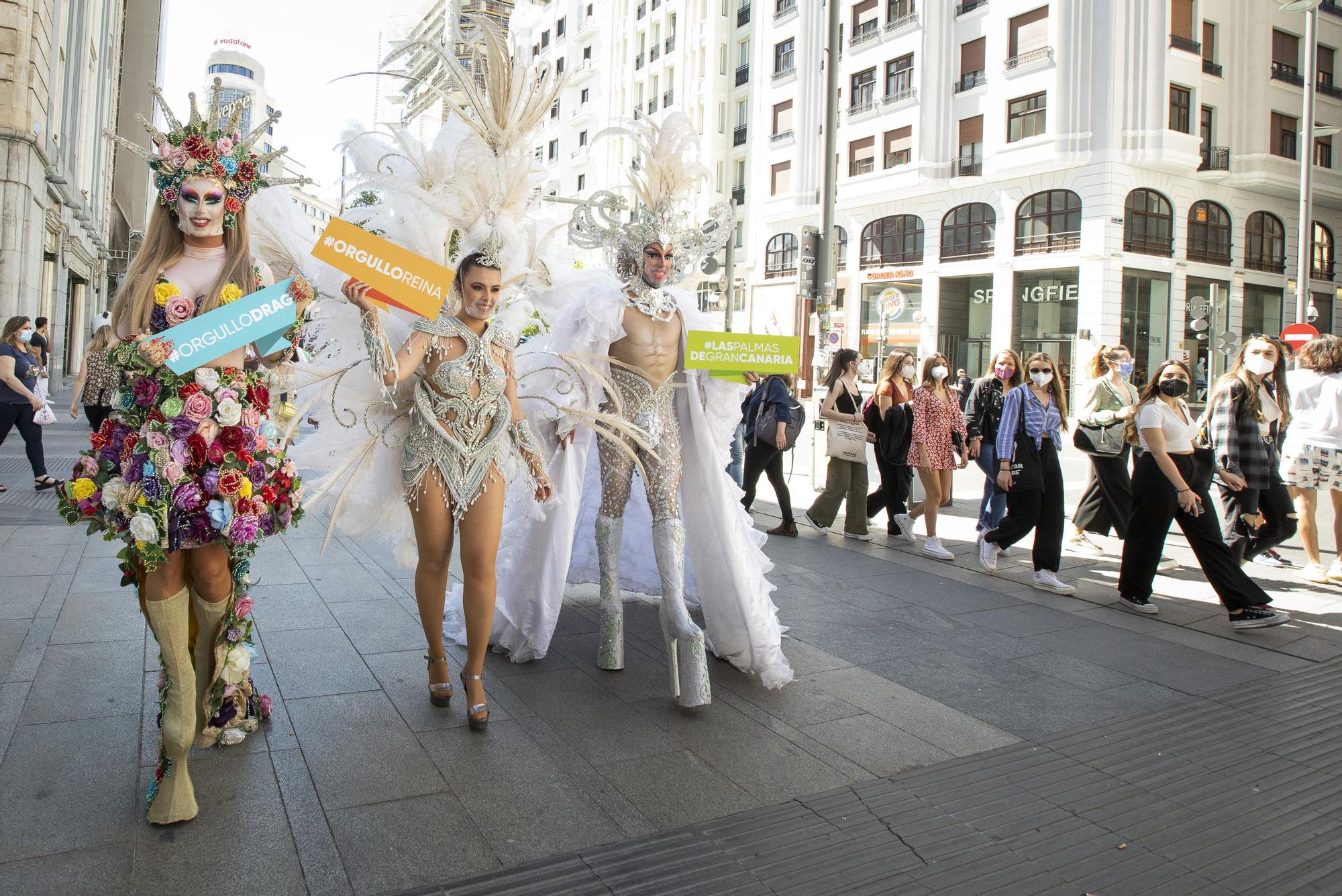 El Carnaval de Las Palmas de Gran Canaria late en el corazón de Madrid