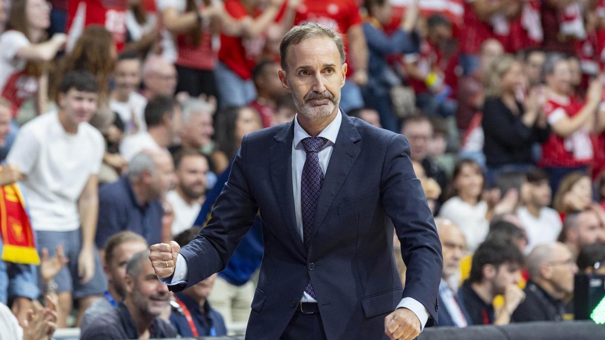 Sito Alonso, en un partido de esta temporada con el UCAM Murcia.