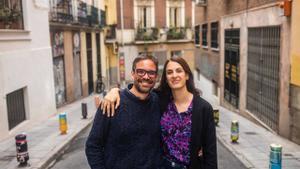 Álvaro Fernández Heredia junto a Rita Maestre en una imagen de archivo.