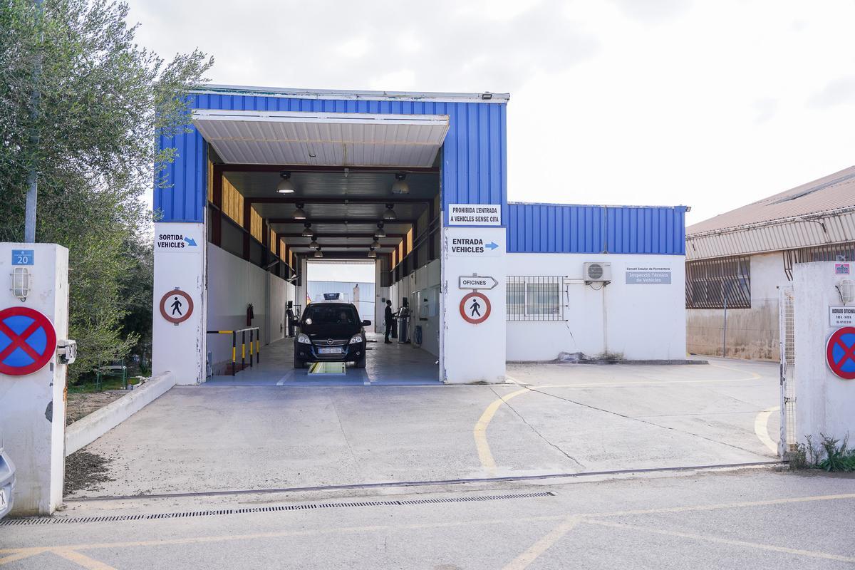 Estación de la ITV en Formentera