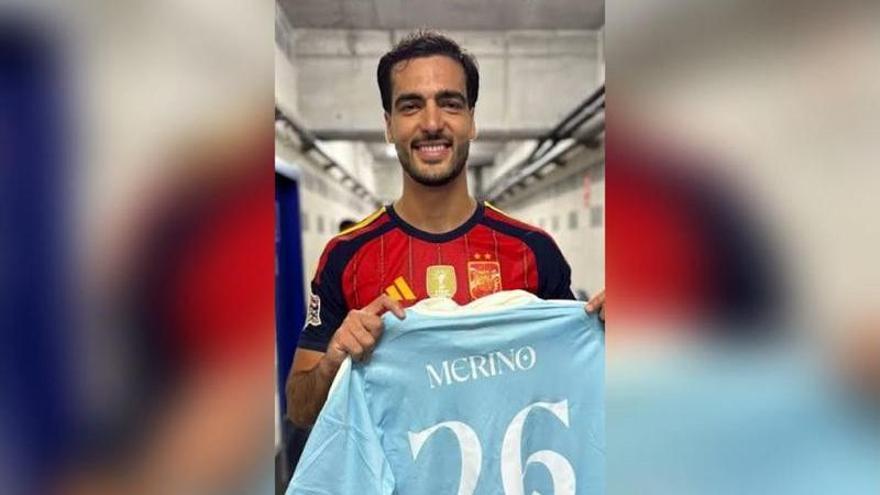Mikel Merino cierra el círculo azul en el Carlos Tartiere: "Ojalá nos veamos pronto"