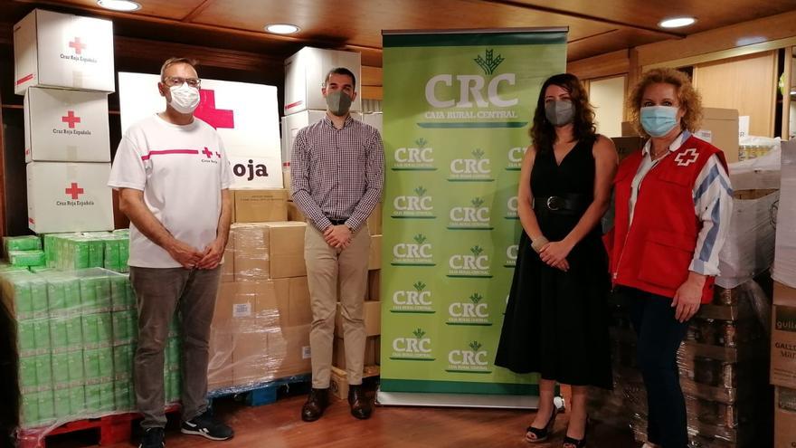 Cruz Roja de Crevillent recibe 3.500 kilos de ayuda humanitaria