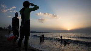 poco riesgo de infeccion en la natacion en las playas