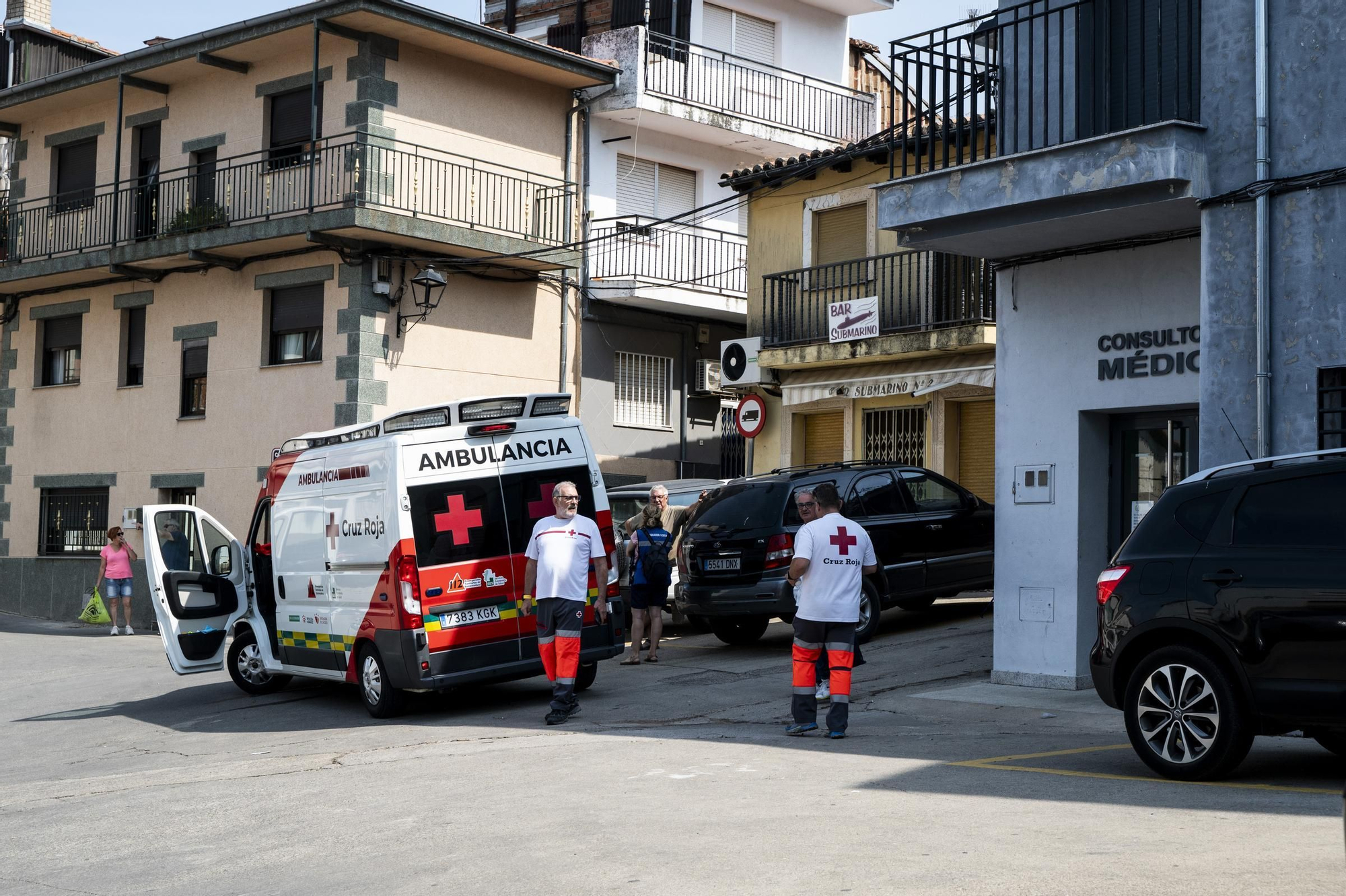 Así ha sido el regreso de los vecinos de Gargantilla a sus casas