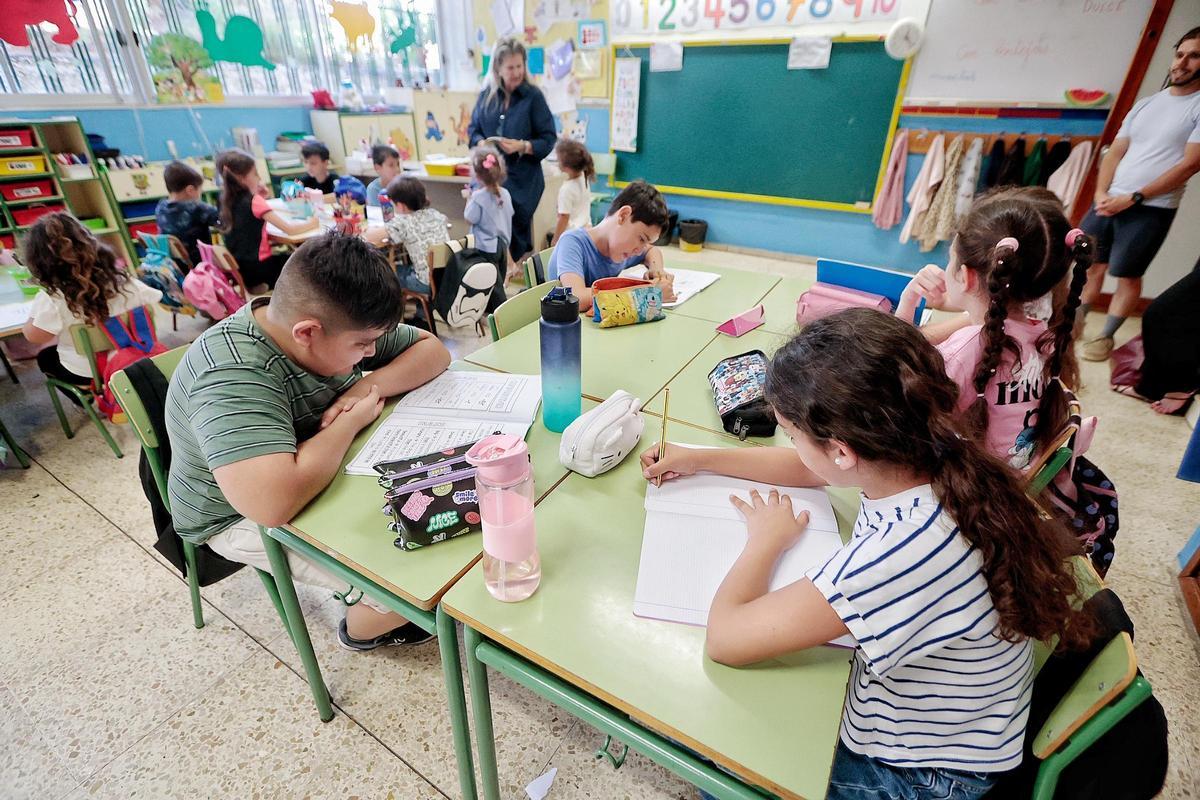 El CEIP Los Campitos, una escuela rural con quince niños