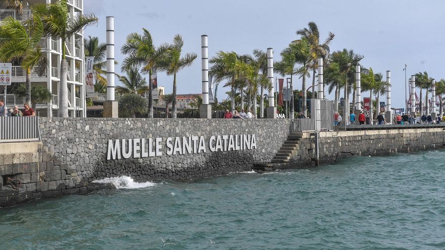 Muelle de Santa Catalina, en el Puerto de Las Palmas