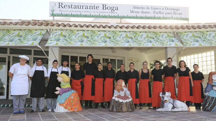 El restaurante de la integración abre en Gandia