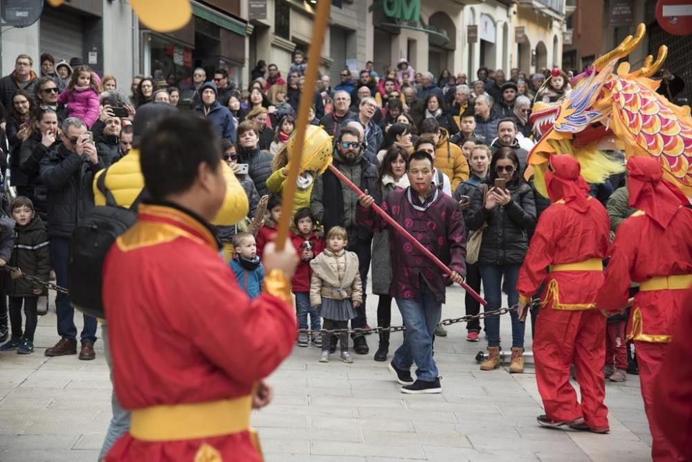 Celebració de l'any nou xinès a Manresa