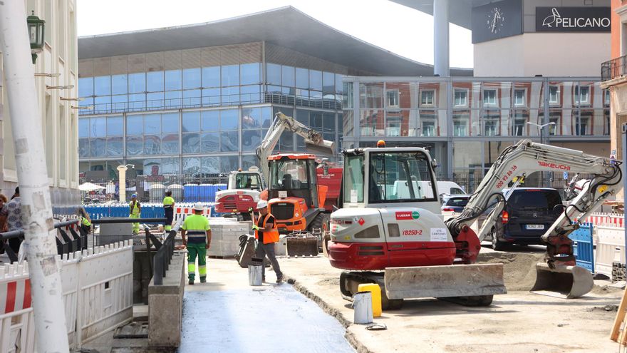 La obra de los Cantones cumple plazos y prevé rematar a finales de 2026