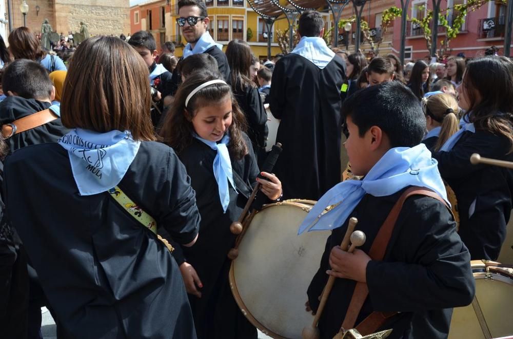 Tamborada infantil 2018 en Mula