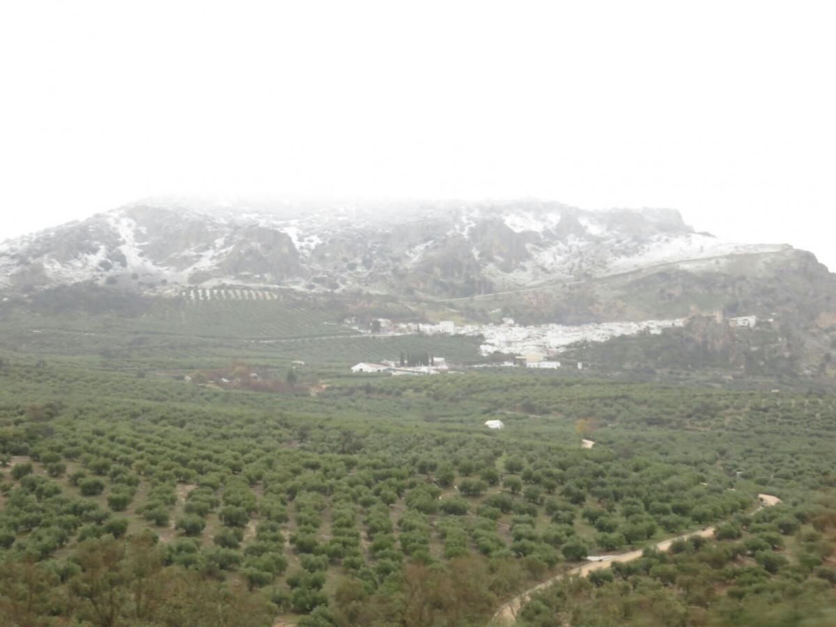 Nieve en la provincia, el último regalo de los Reyes.