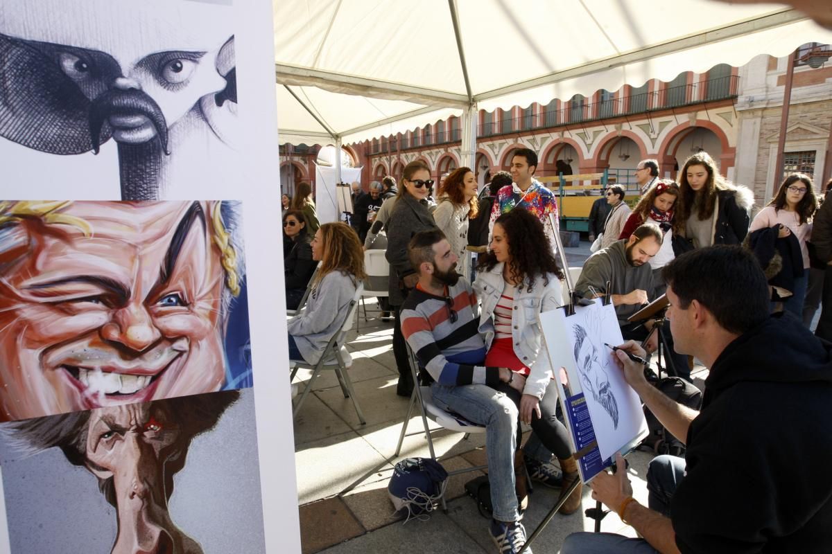 Pata negra, exposición de humor gráfico en la Casa de la Juventud.