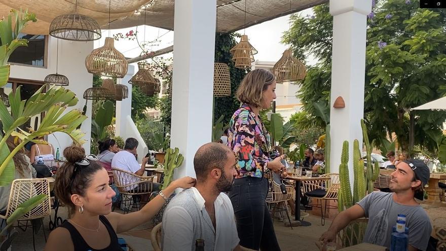 Ambiente en el restaurante mexicano Coyote, en Sant Josep (Ibiza).