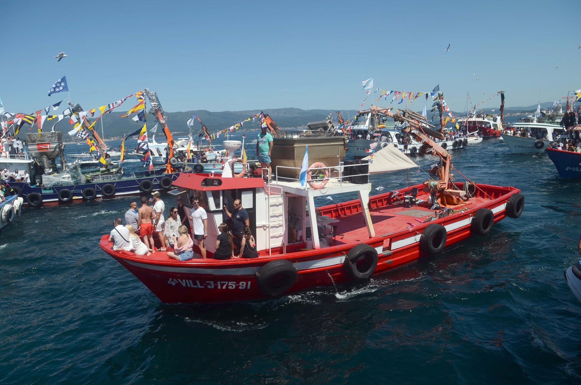 A Illa presume de fiestas del Carmen