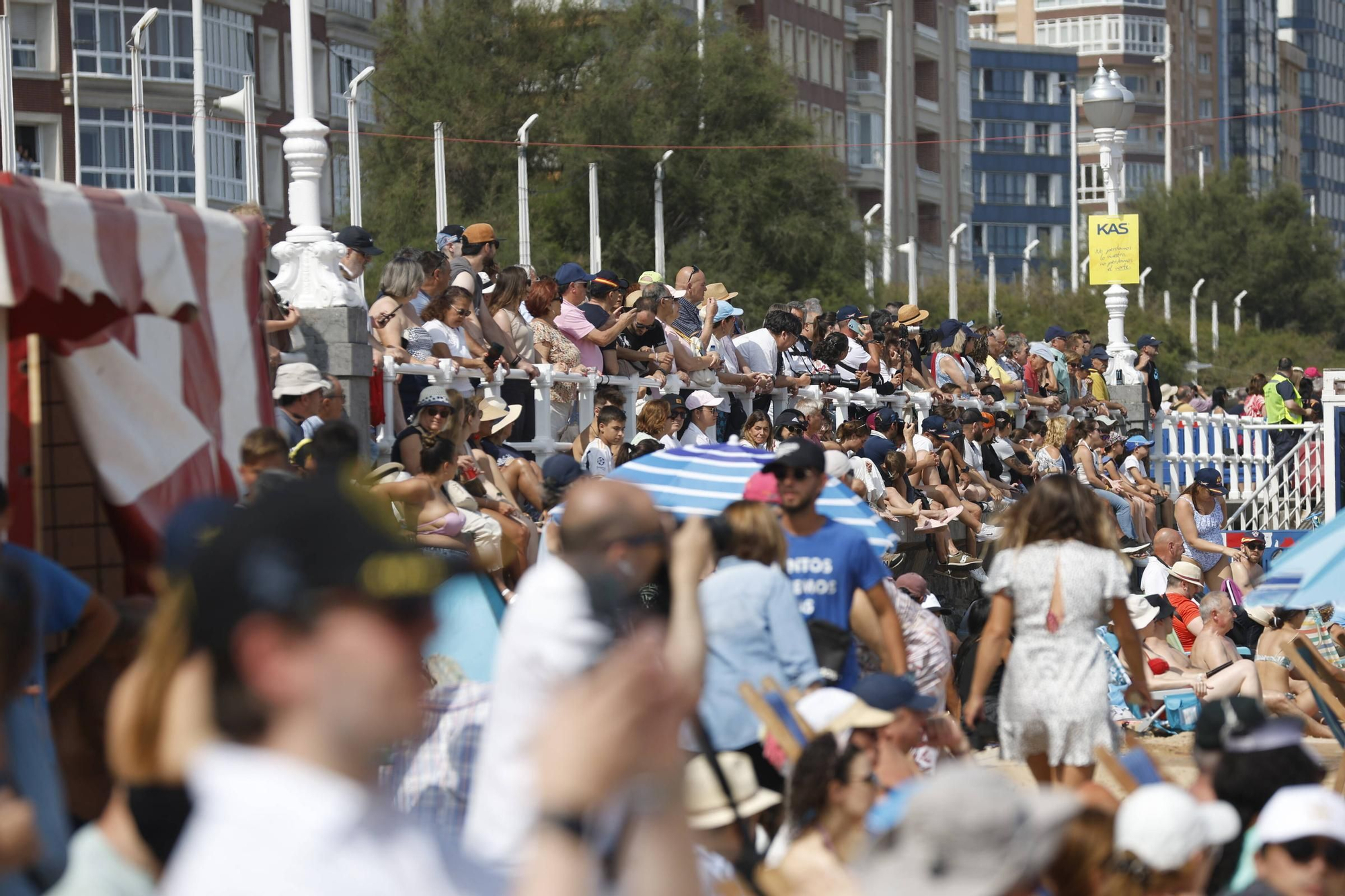 El espectacular y multitudinario Festival Aéreo de Gijón, en imágenes