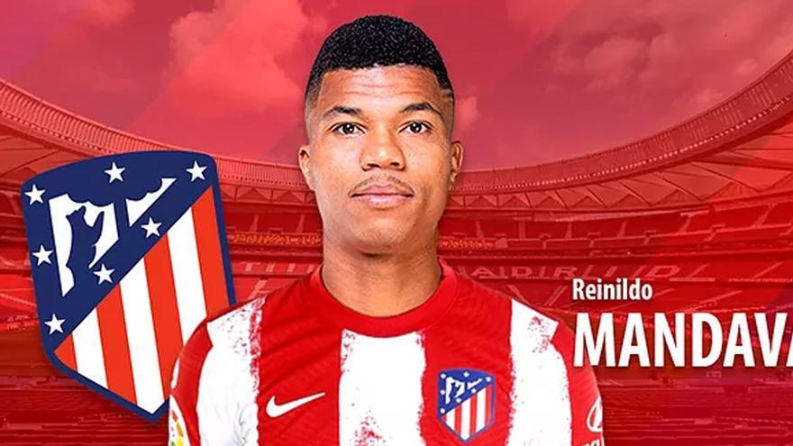 Reinildo Mandava, nuevo jugador del Atlético de Madrid