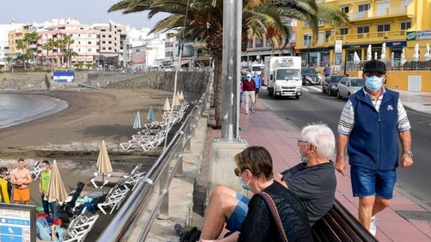 Las obras obligan a cerrar al tráfico la calle Miguel Marrero Rodríguez