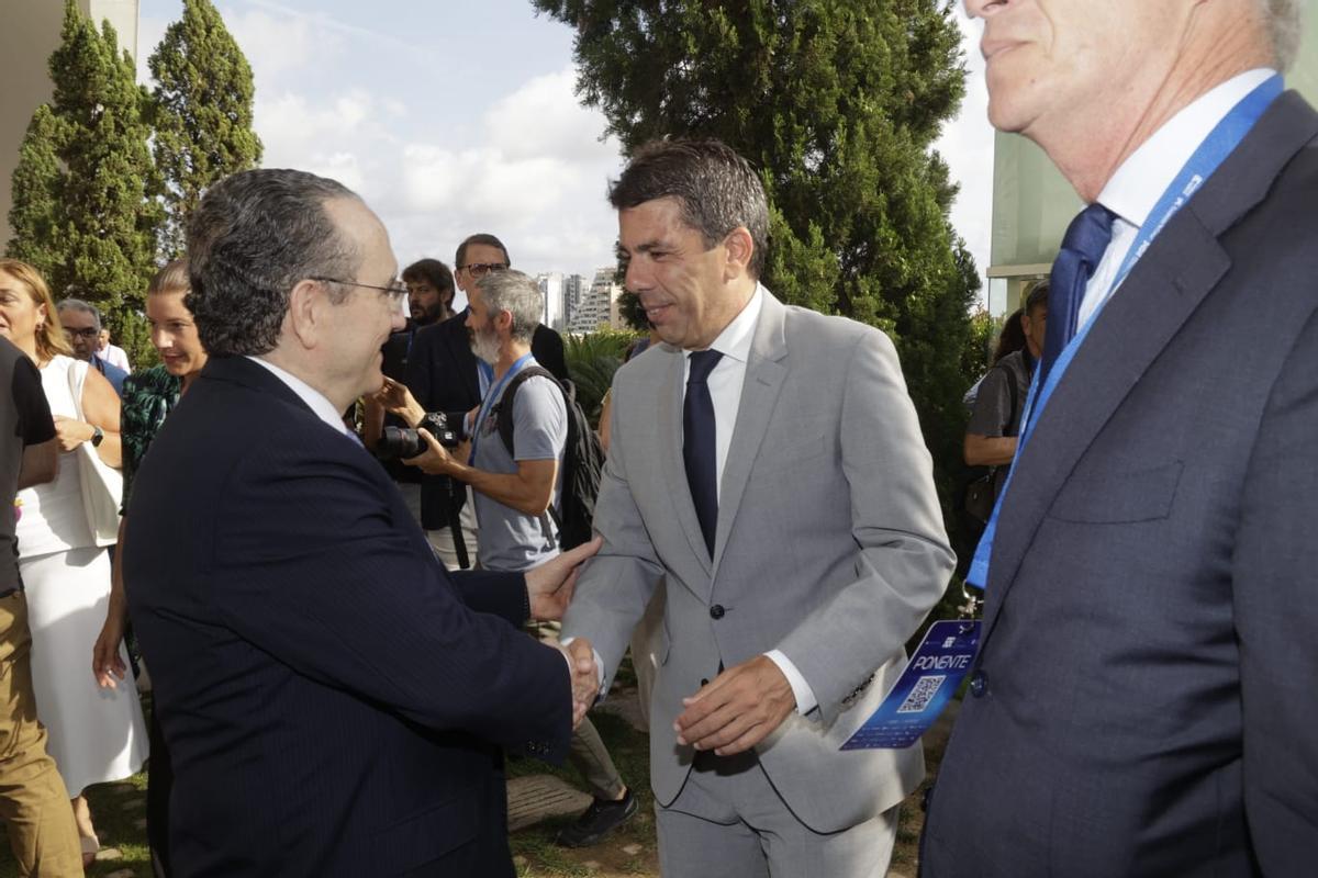 El presidente de Prensa Ibérica, Javier Moll, en el Foro Mediterráneo