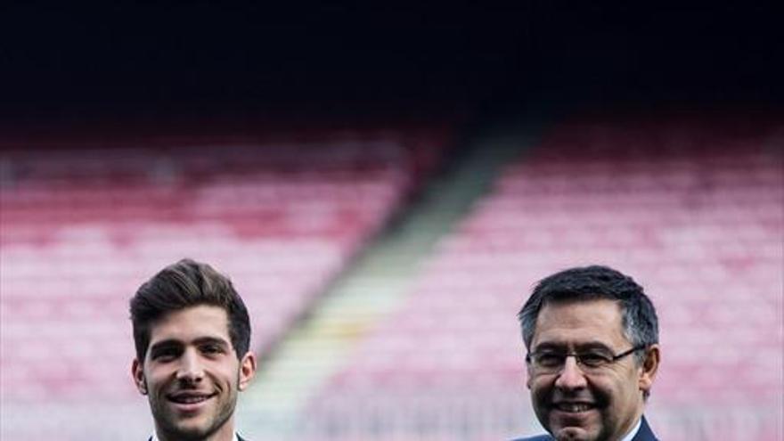 Sergi Roberto renueva con el Barça hasta 2022