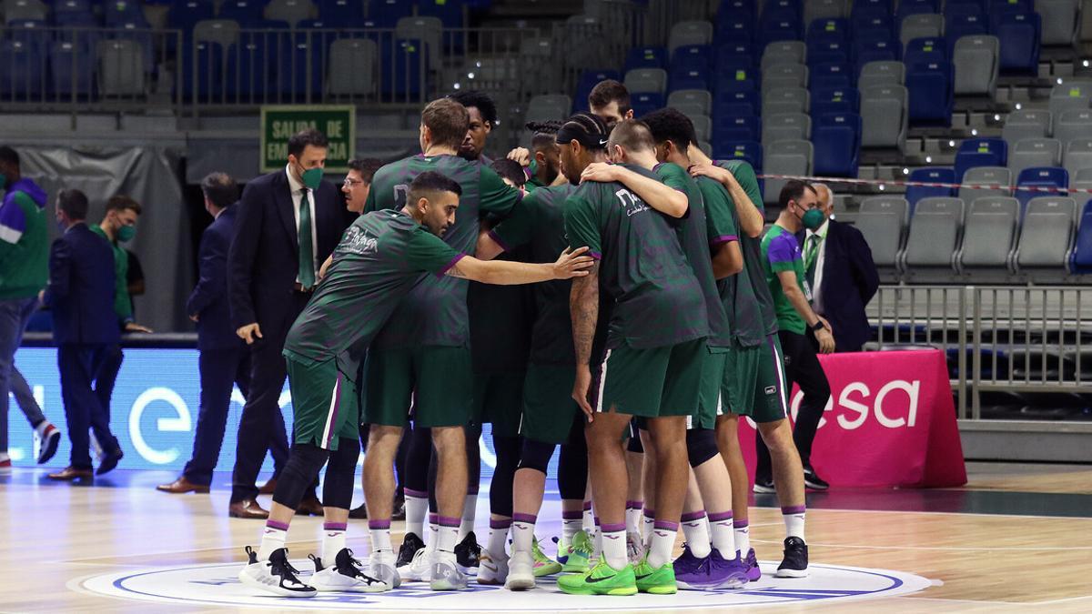 La plantilla del Unicaja se despide hoy con una comida.