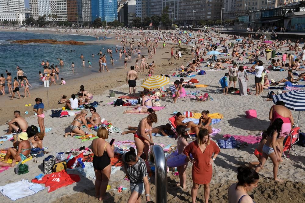 Ganas de playa en A Coruña