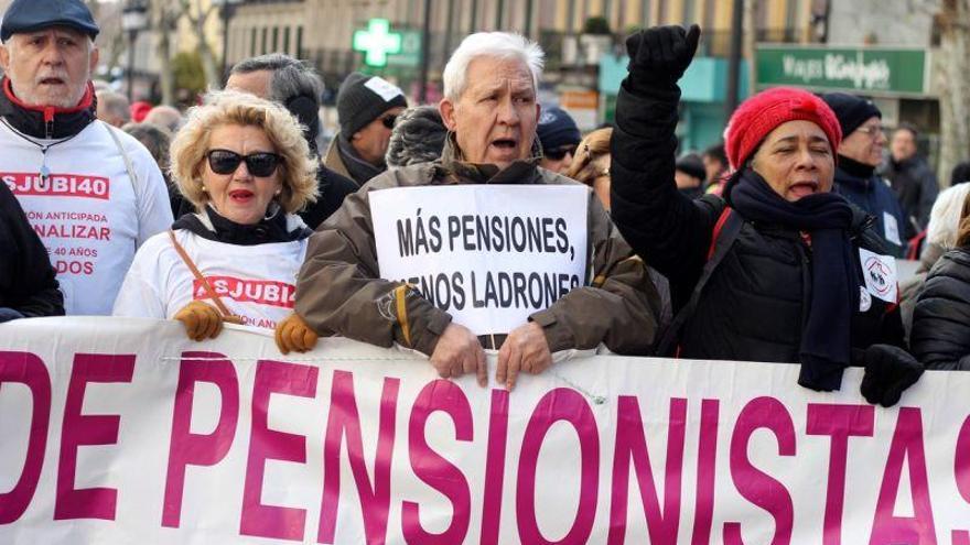 Los pensionistas vuelven a manifestarse