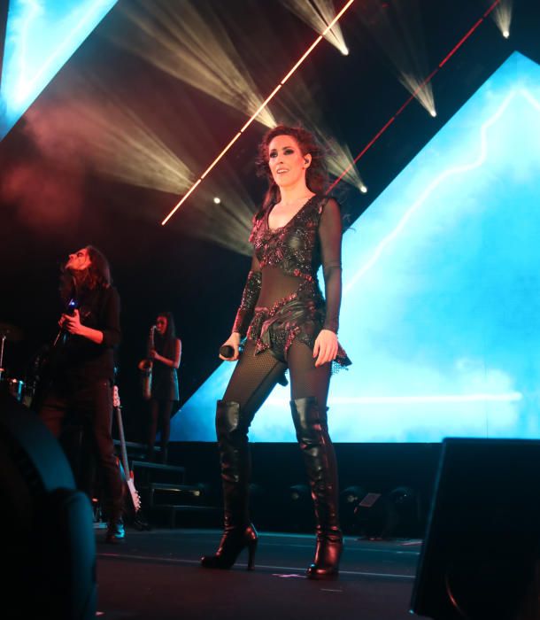 Malú inicia su gira Oxígeno en Málaga