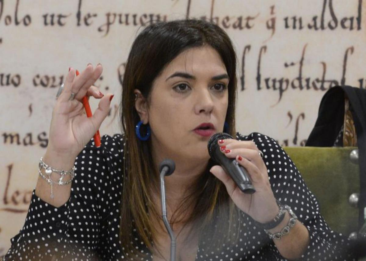 La portavoz del PSOE y responsable de Urbanismo, Sandra Veleda. | J. A. G.