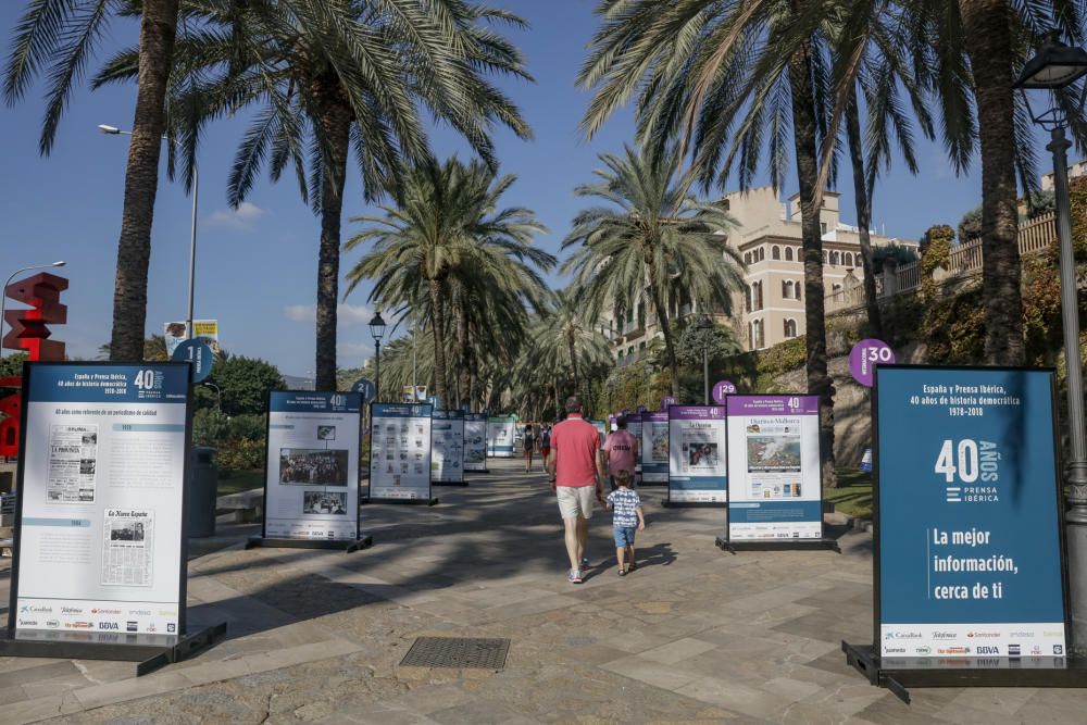 Exposición de aniversario de Prensa Ibérica