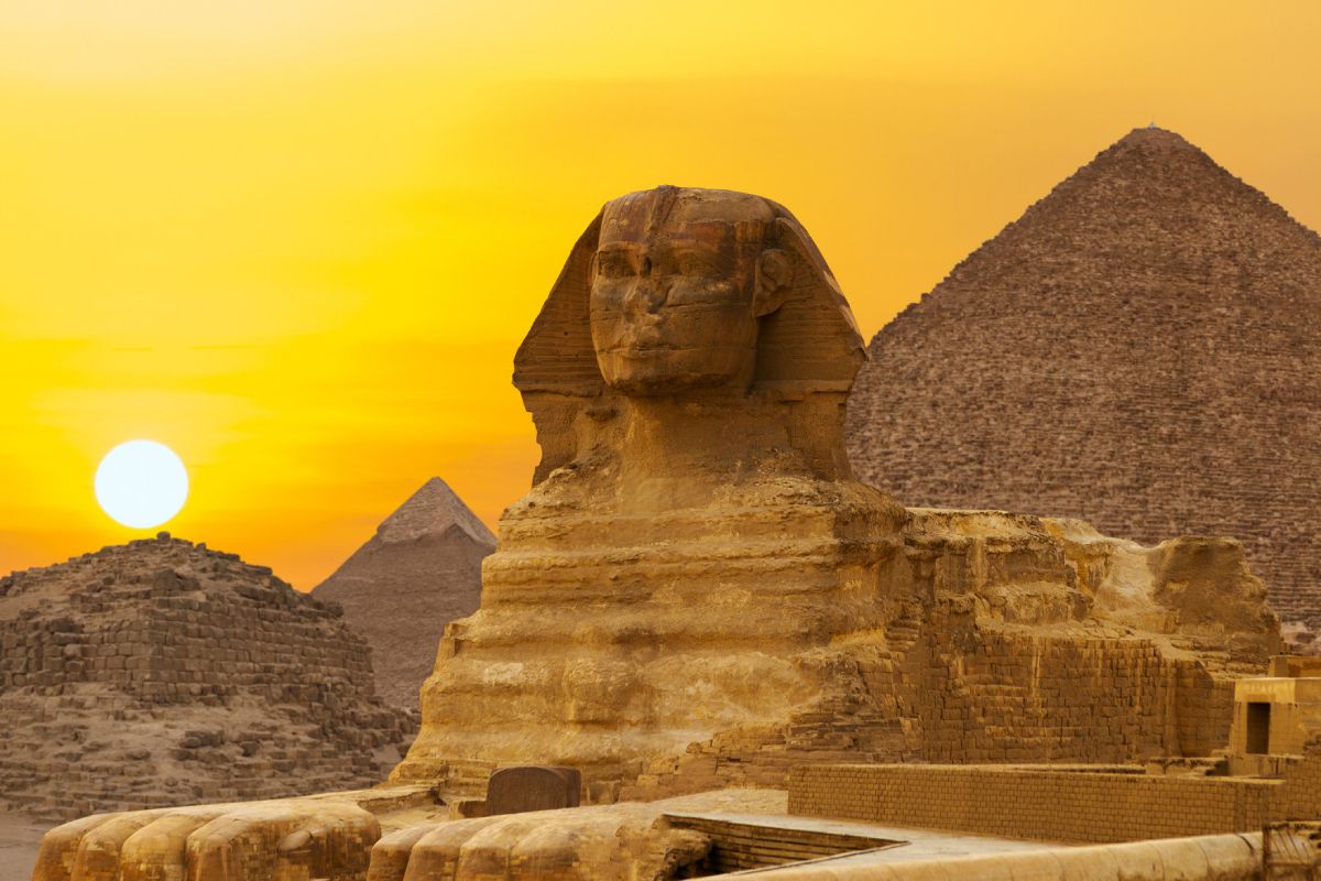 La Gran Esfinge de Guiza, en Egipto