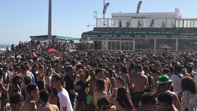 Carnaval de Maspalomas 2017: Fiesta de Carnaval en Playa del Inglés y Entierro de la Sardina