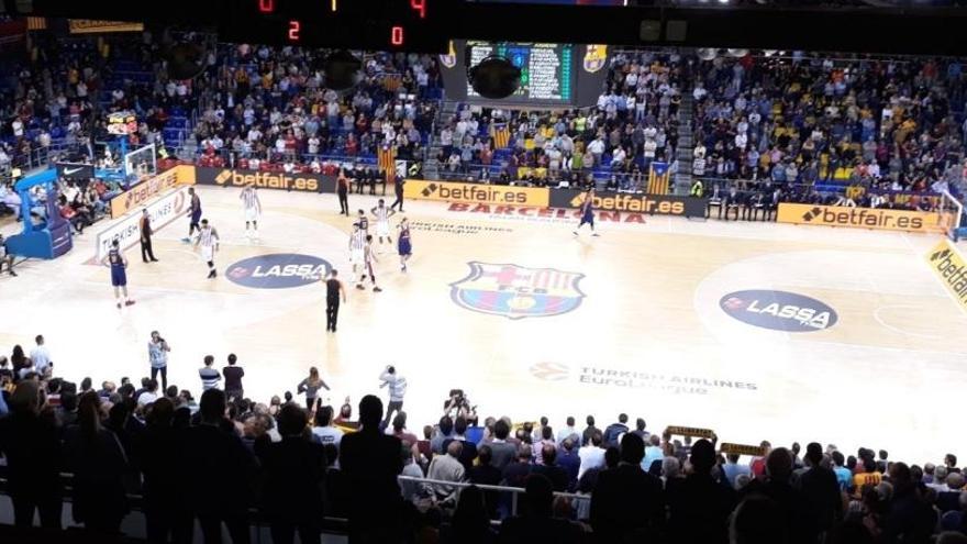 El Barça y Olympiacos se enfrentan en el Palau.