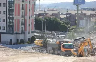 Transportes veta ocupar el primer edificio de obra nueva de la Sareb, cerca de A Pasaxe