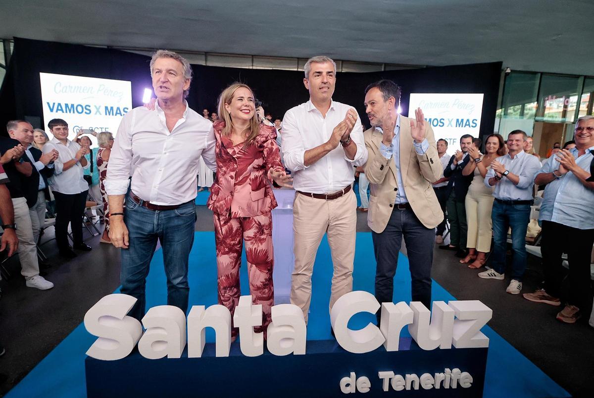 El PP presenta a Carmen Pérez como candidata a la alcaldía de Santa Cruz de Tenerife