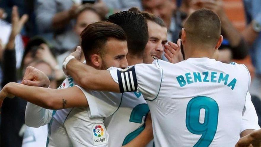 El Madrid gana al Leganés en un partido de feria