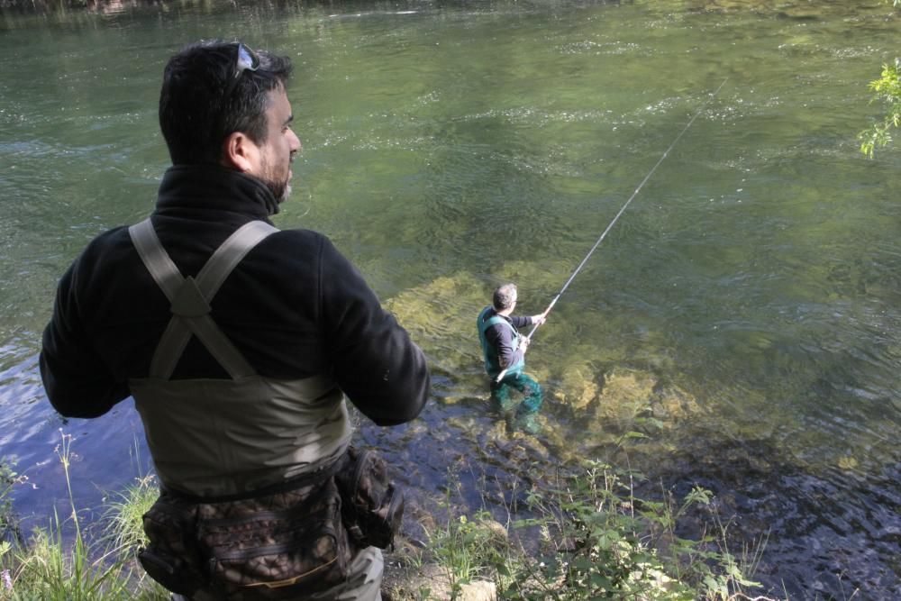 El salmón no pica en el Lérez