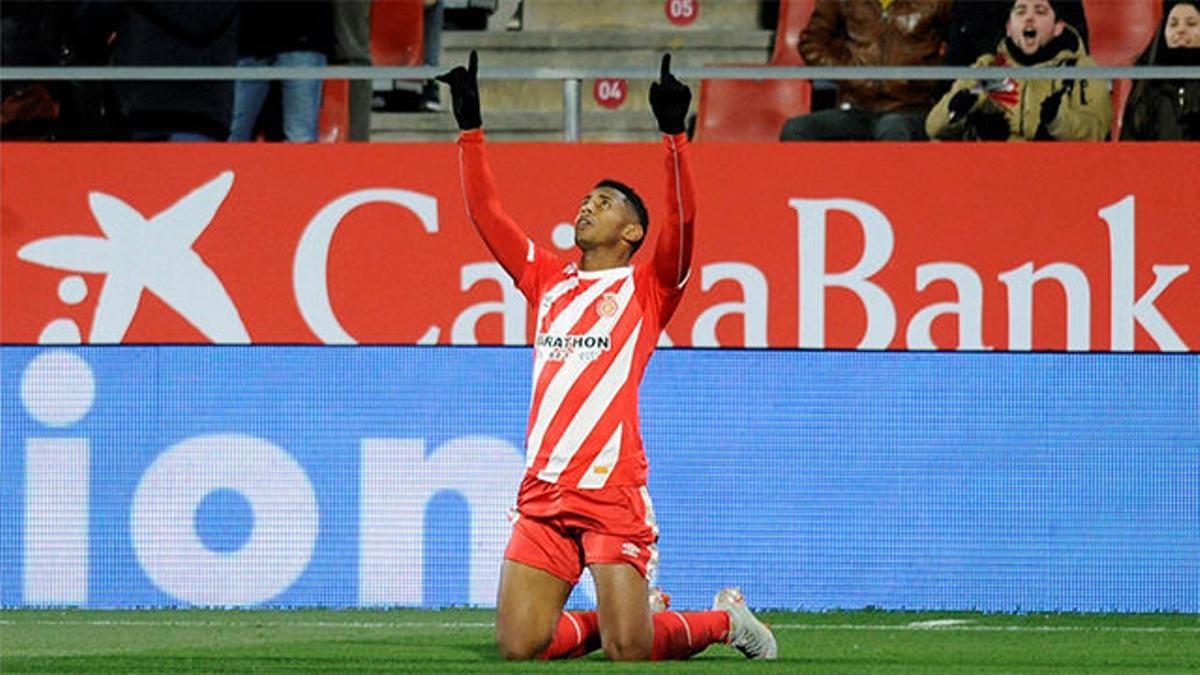 El 'Choco' Lozano empató para el Girona ante el Atlético