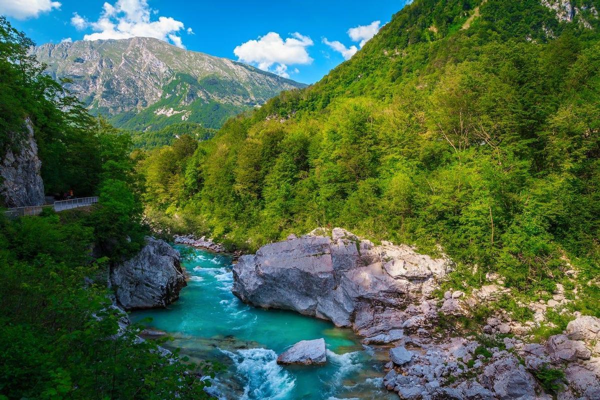 9. Valle de Soca, Eslovenia