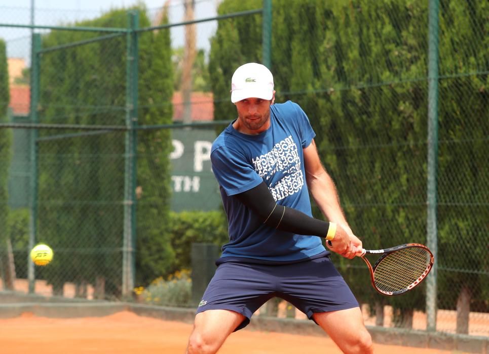 Roberto Bautista y Pablo Andújar vuelven a entrenar en el CT Valencia