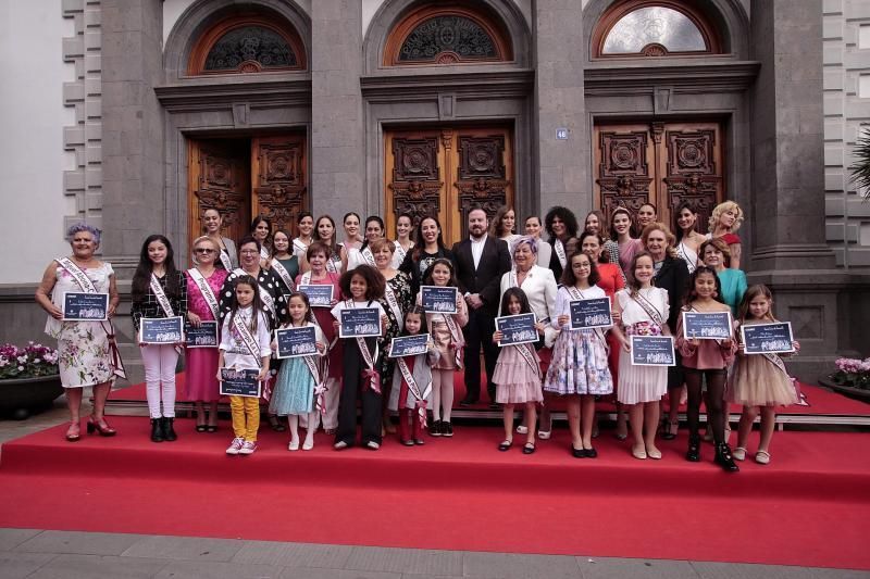 Recepción a las candidatas a Reinas del Carnaval