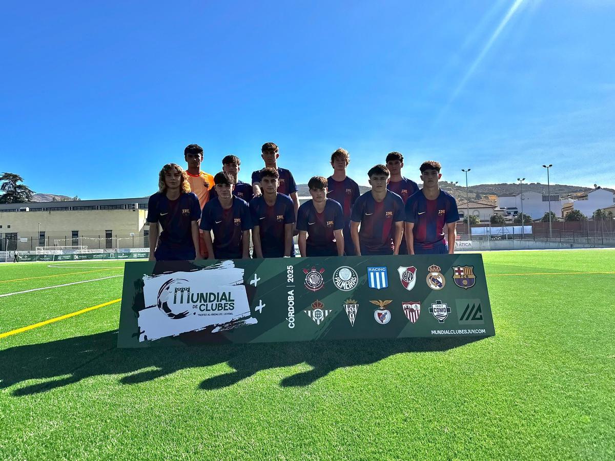 El Barça en el Mundial Sub-18 contra el Benfica