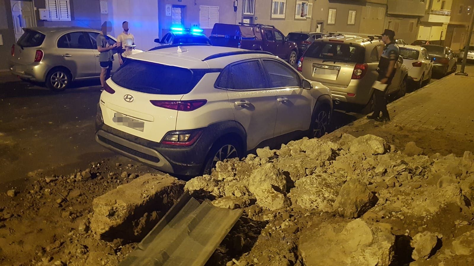 Corrimiento de tierra en Las Palmas de Gran Canaria (05/10/22)