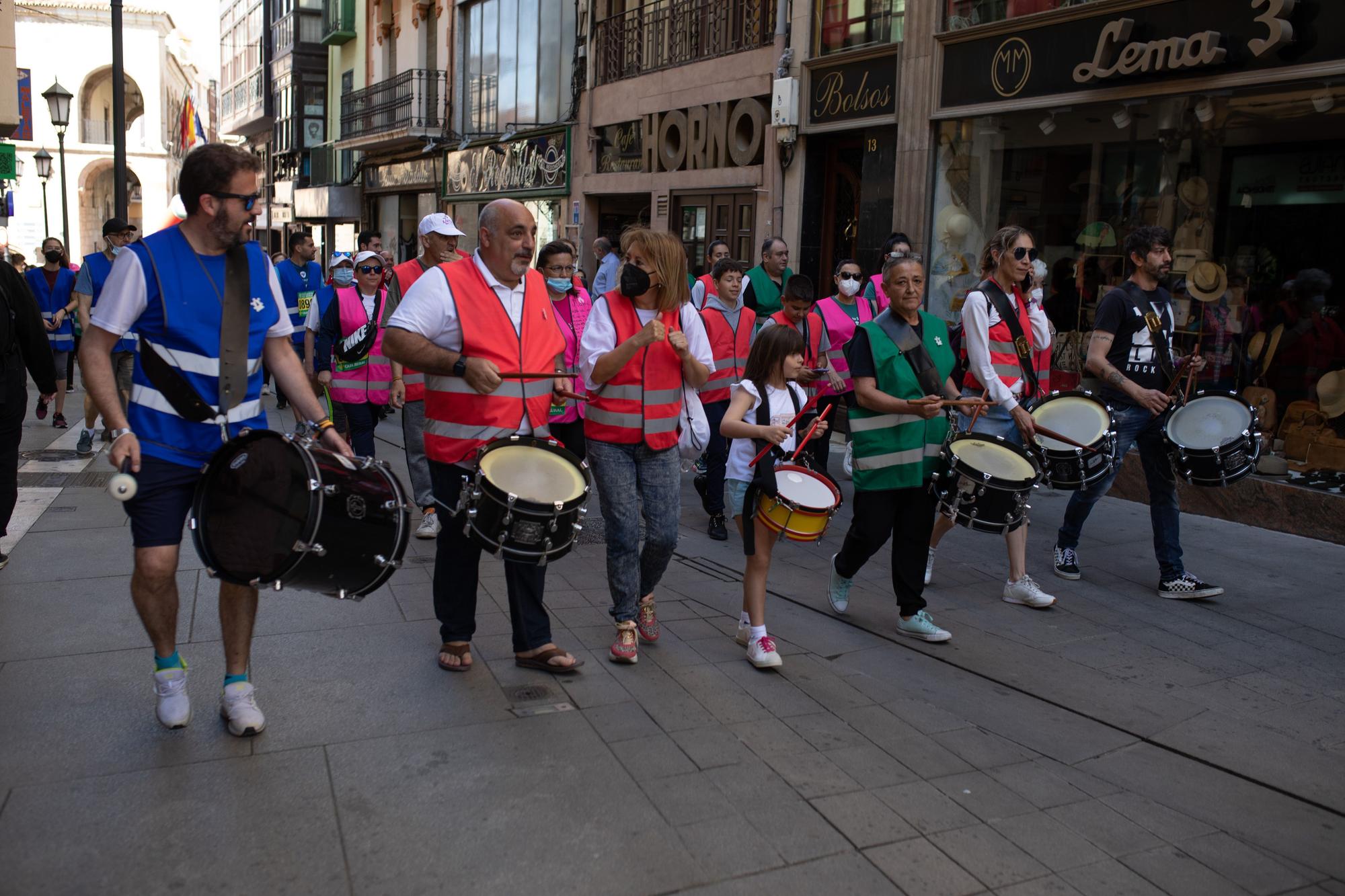 Marcha solidaria a favor de pacientes oncológicos de Zamora organizada por Azayca