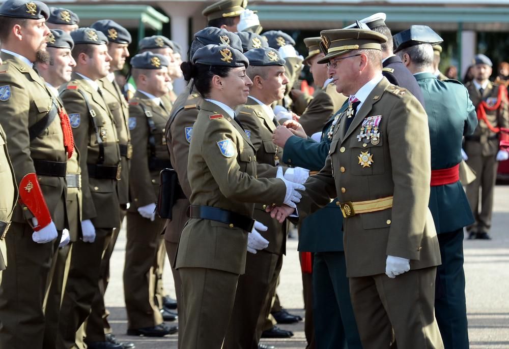 El general Cebrián destaca el nuevo regimiento y material como refuerzos de esta unidad