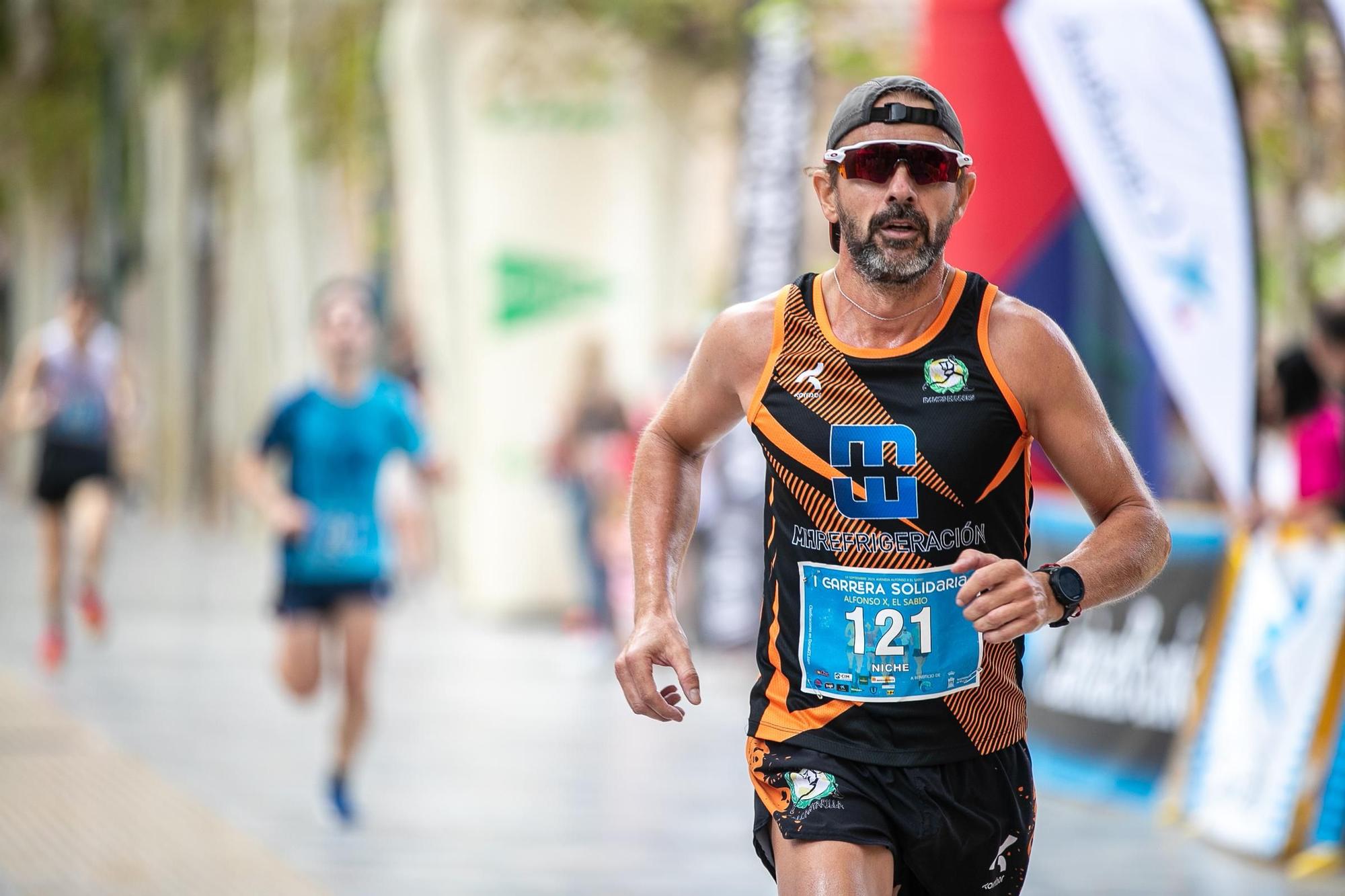 I Carrera Solidaria Alfonso X de Murcia, en imágenes